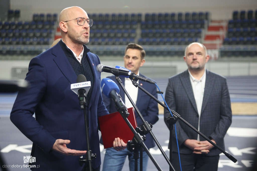 Konferencja prasowa w Arenie Toruń