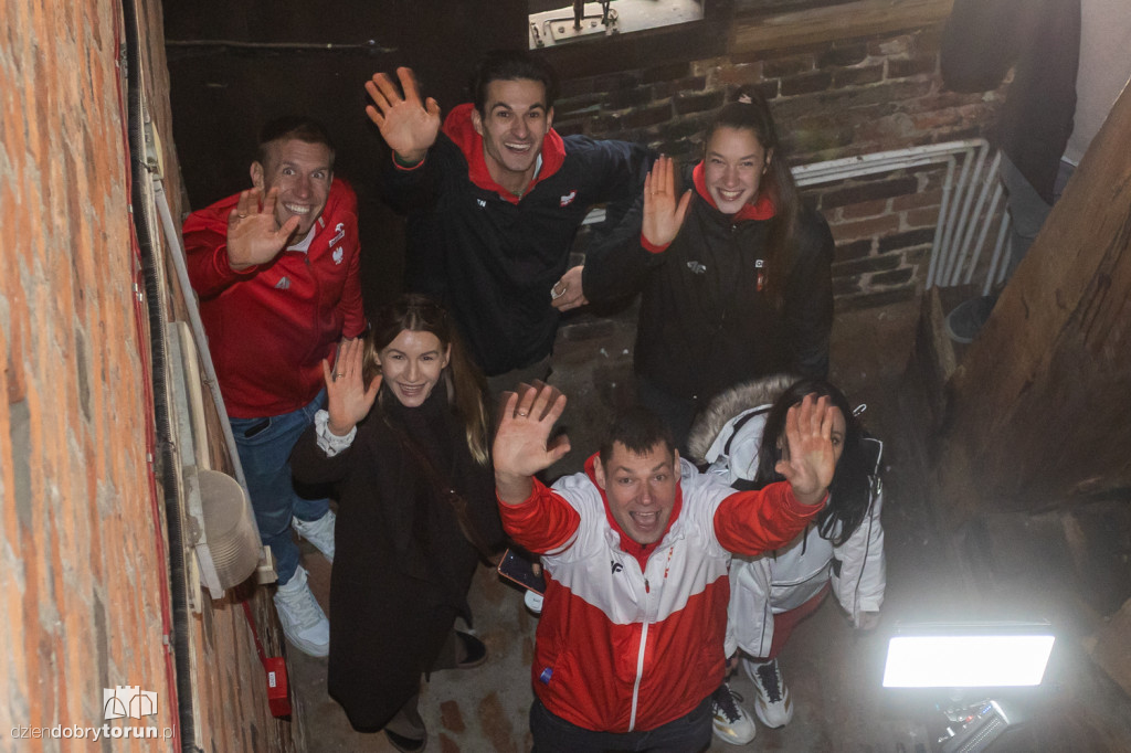 Uruchomienie Tuba Dei na starówce