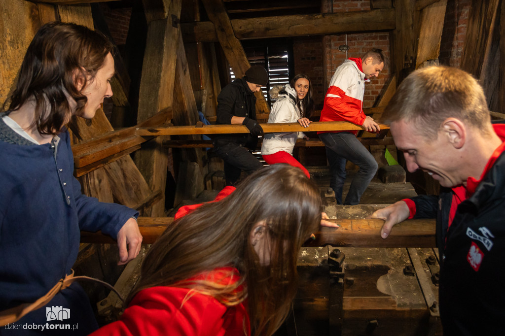 Uruchomienie Tuba Dei na starówce