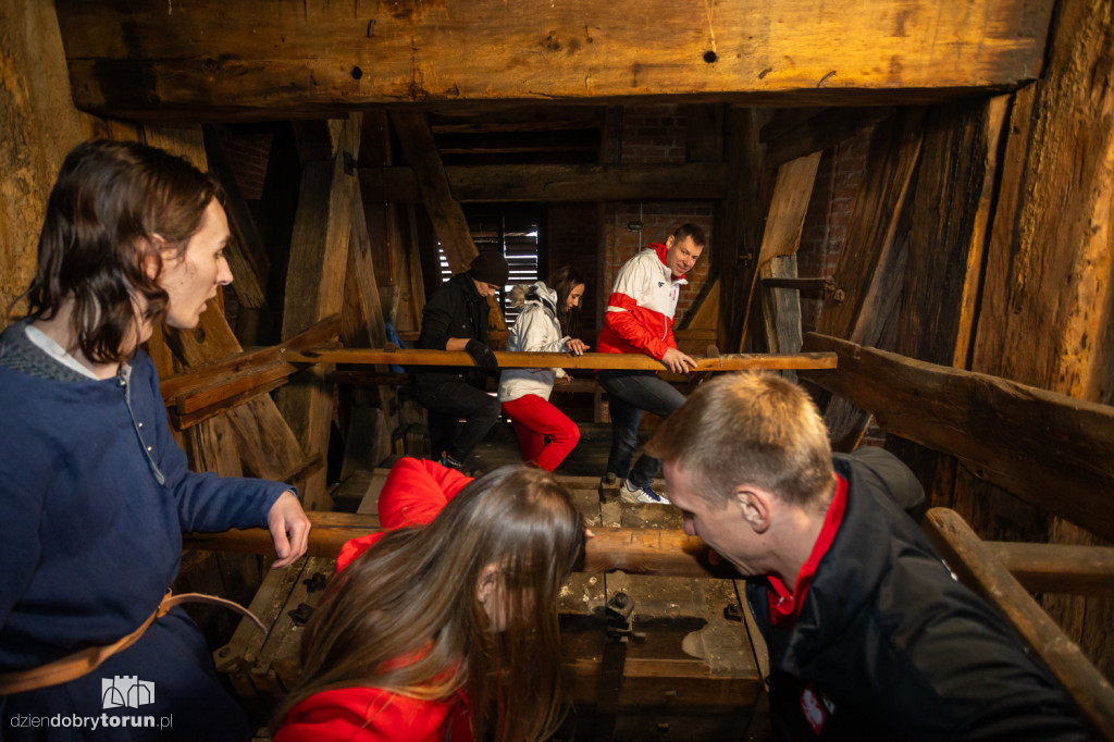 Uruchomienie Tuba Dei na starówce