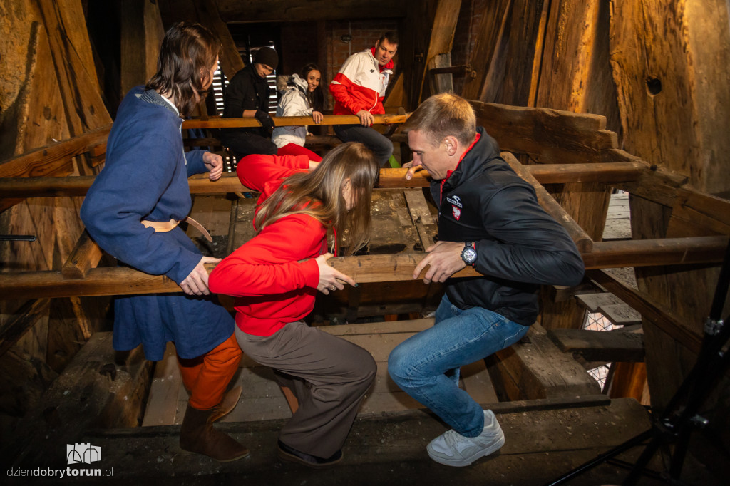 Uruchomienie Tuba Dei na starówce