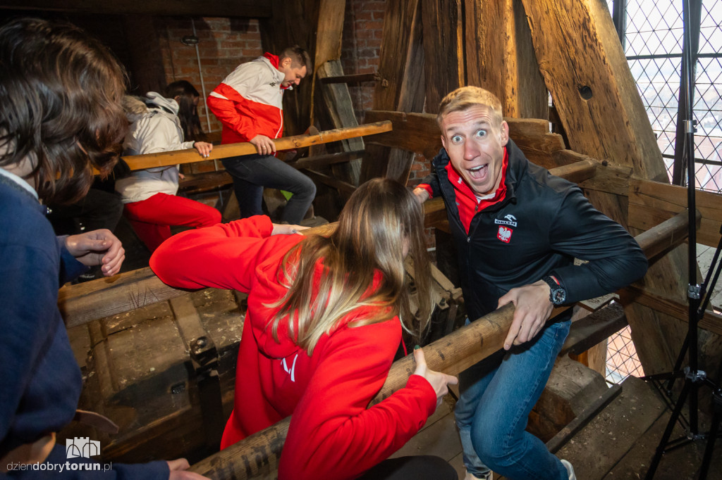 Uruchomienie Tuba Dei na starówce