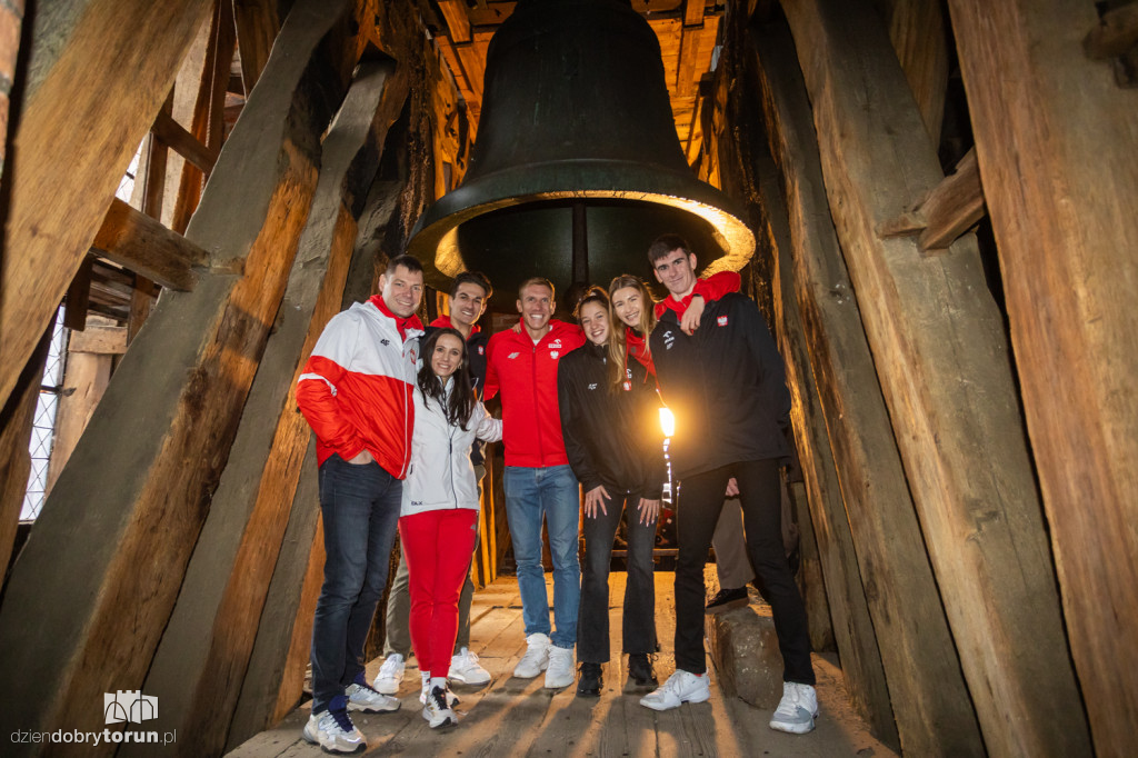 Uruchomienie Tuba Dei na starówce