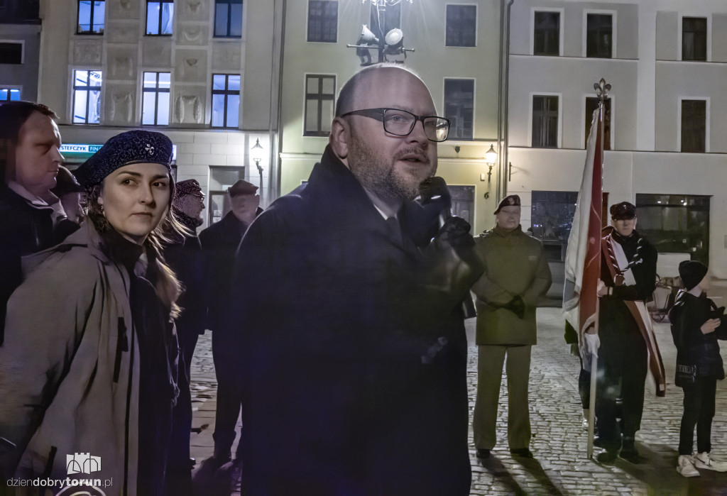 Przekazanie Światła Betlejemskiego w Toruniu