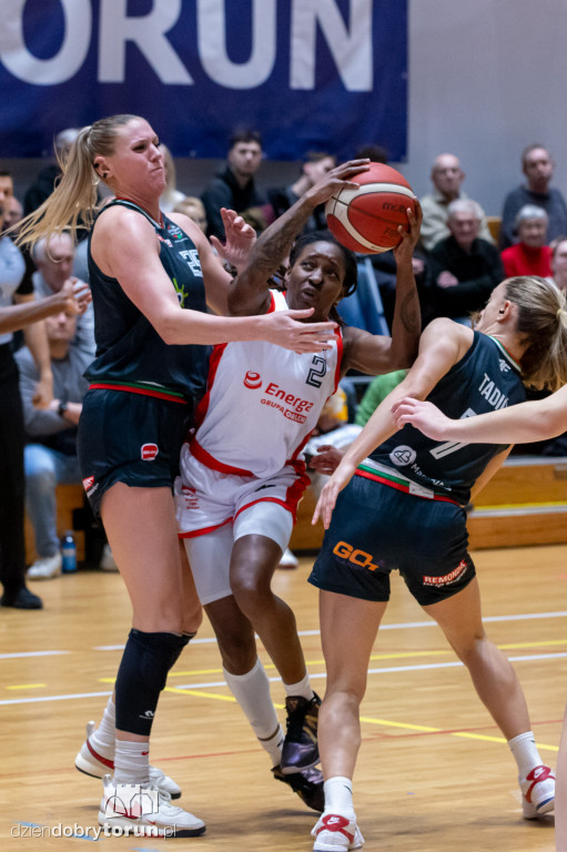 Energa Toruń 69 : 83 MG Zagłębie Sosnowiec