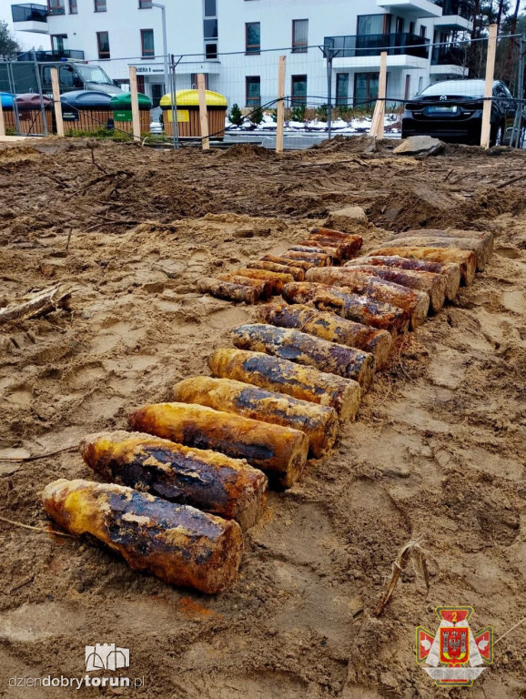 Ponad 100 pocisków artyleryjskich na Jarze