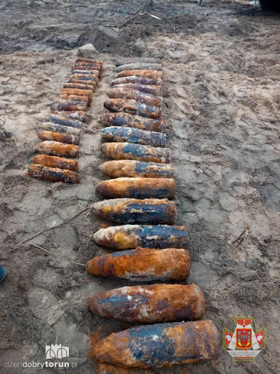 Ponad 100 pocisków artyleryjskich na Jarze