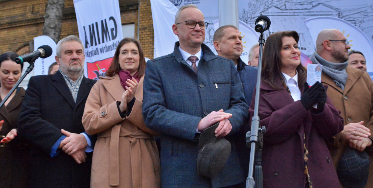 Konferencja prasowa w Ciechocinku
