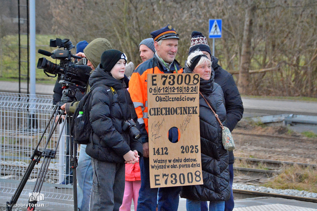 Pociąg wrócił do Ciechocinka