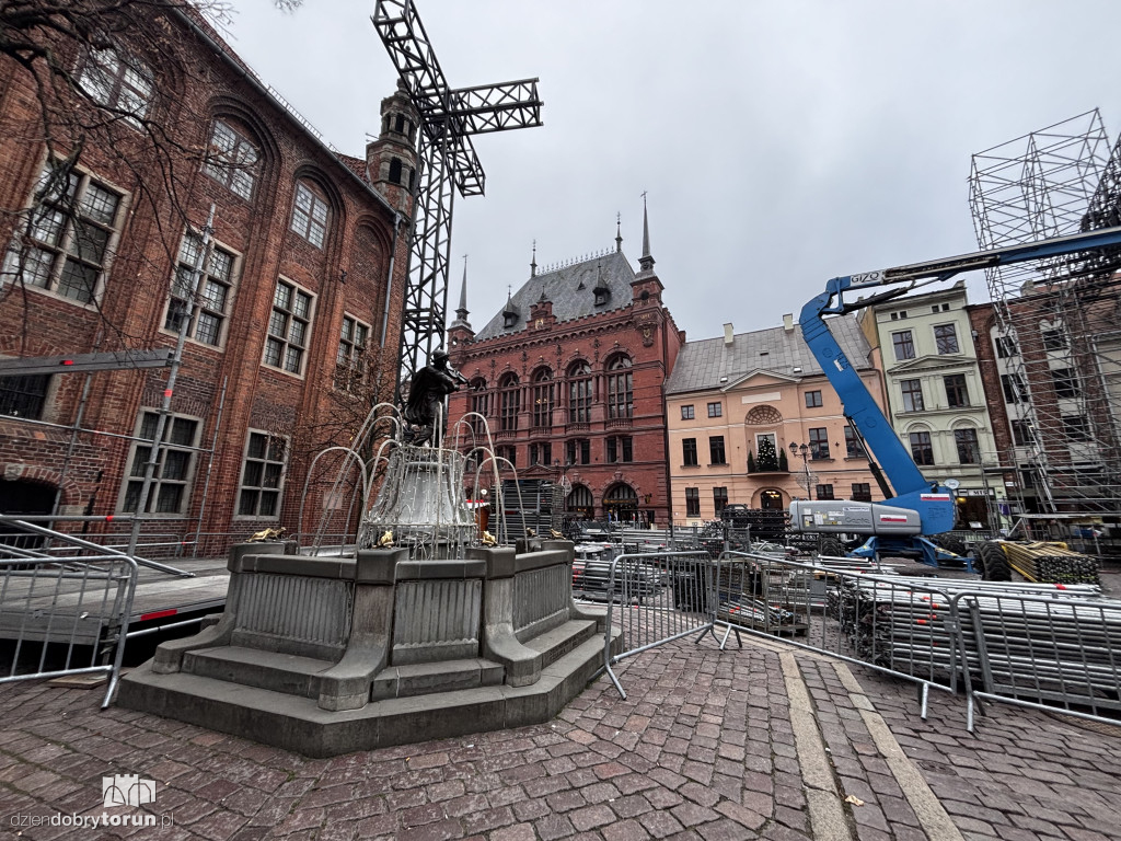 Sylwestrowa scena już prawie gotowa!