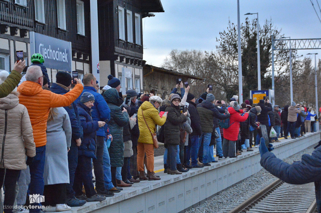 Pociąg wrócił do Ciechocinka