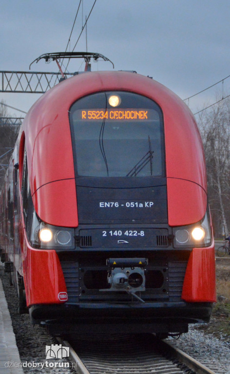 Pociąg wrócił do Ciechocinka