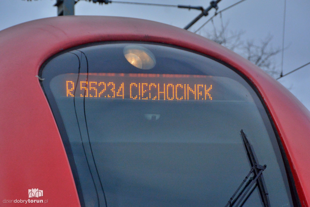 Pociąg wrócił do Ciechocinka