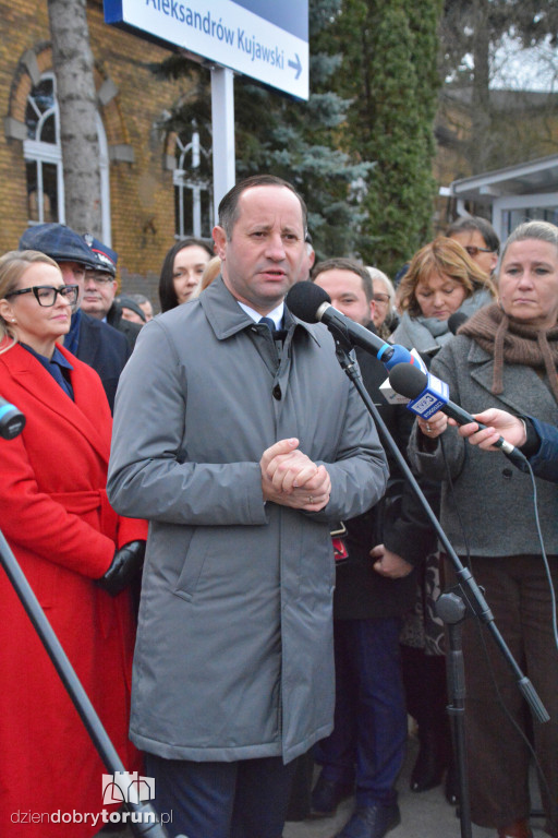 Konferencja prasowa w Ciechocinku