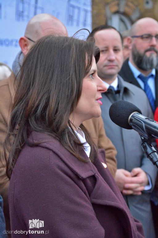 Konferencja prasowa w Ciechocinku