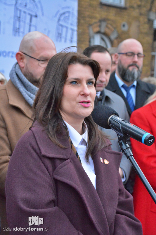 Konferencja prasowa w Ciechocinku