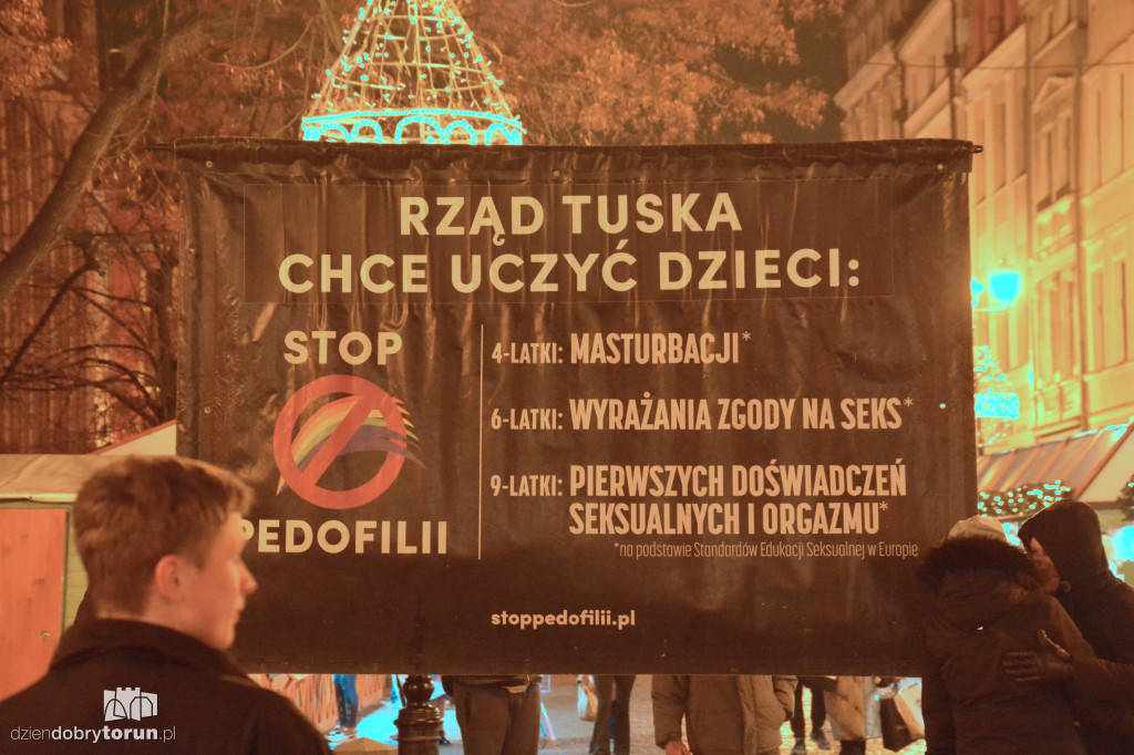 Publiczny Różaniec na toruńskiej starówce