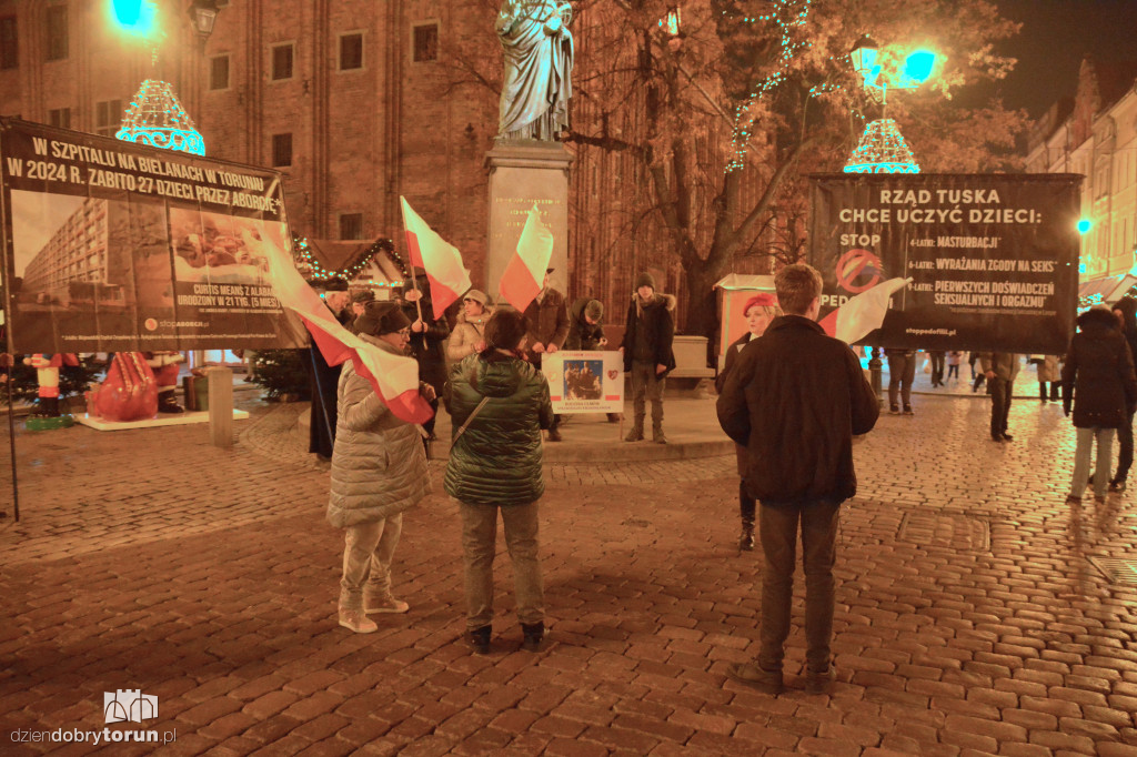 Publiczny Różaniec na toruńskiej starówce