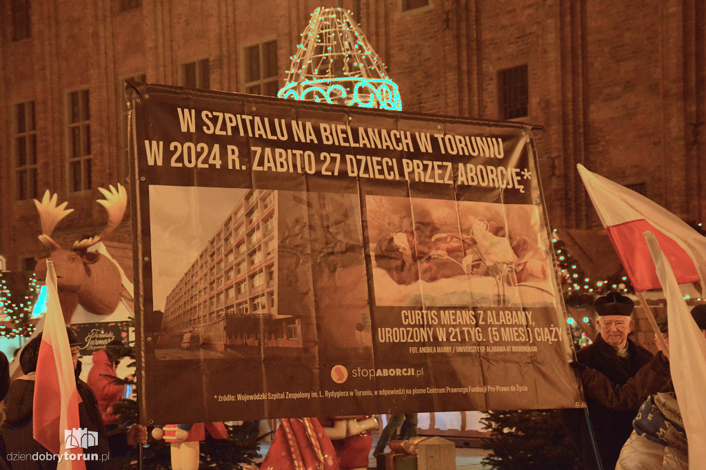 Publiczny Różaniec na toruńskiej starówce