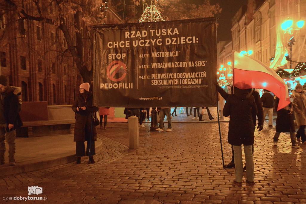 Publiczny Różaniec na toruńskiej starówce