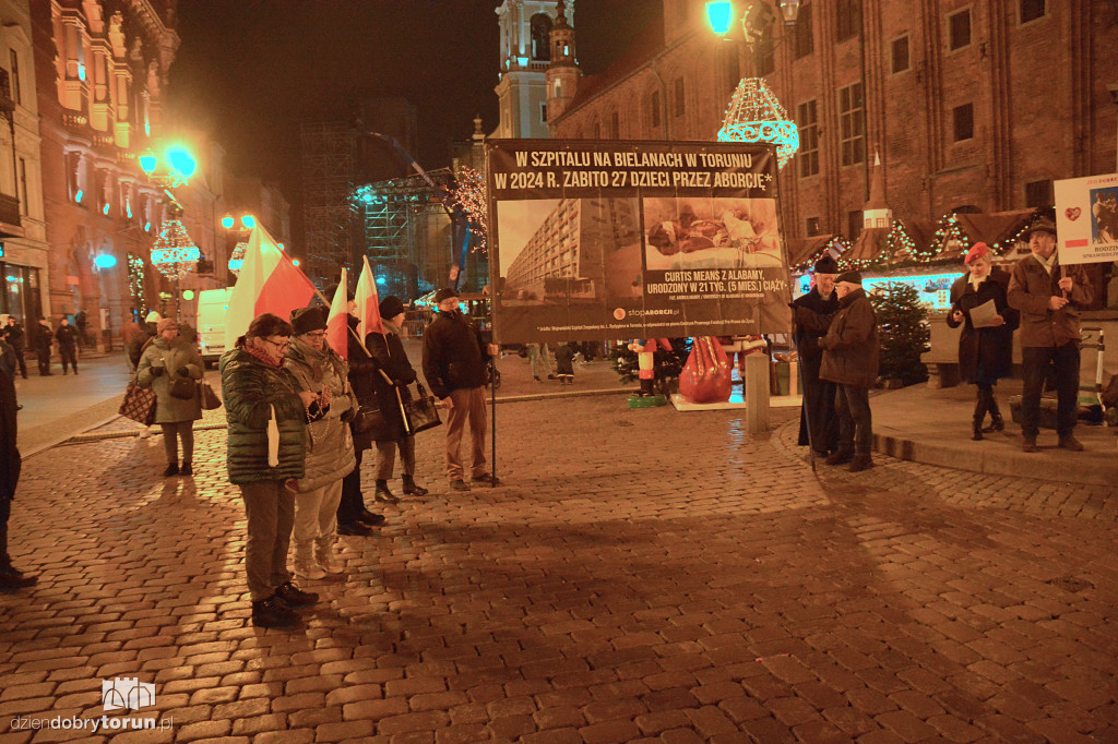 Publiczny Różaniec na toruńskiej starówce
