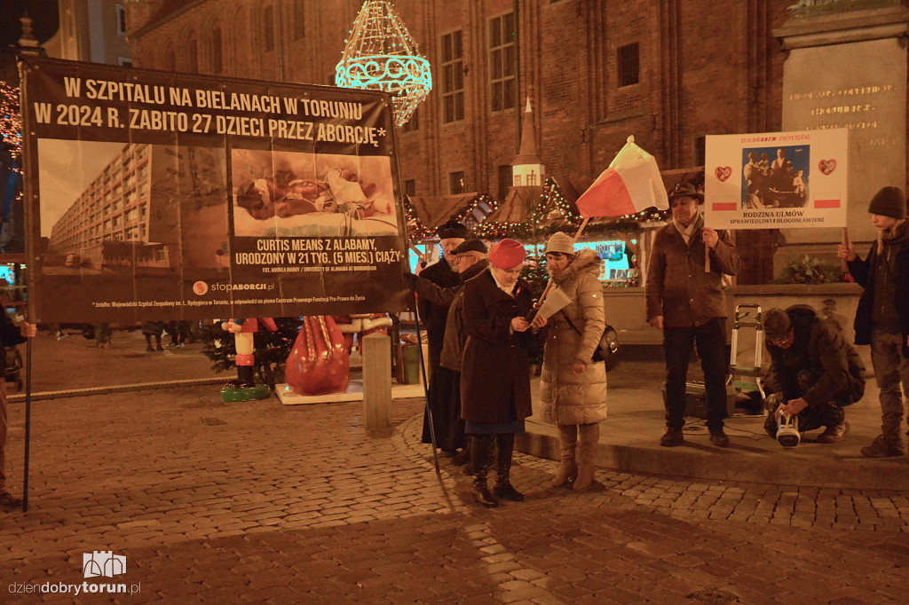 Publiczny Różaniec na toruńskiej starówce