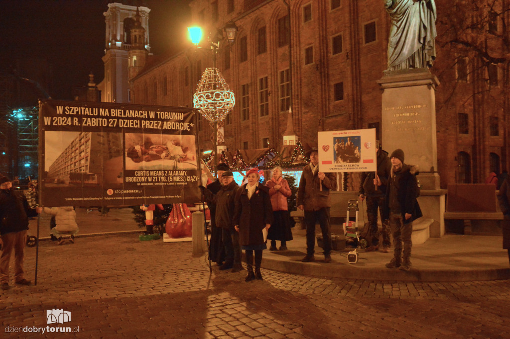 Publiczny Różaniec na toruńskiej starówce