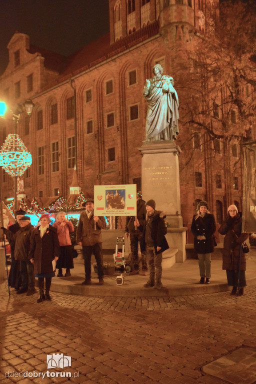 Publiczny Różaniec na toruńskiej starówce