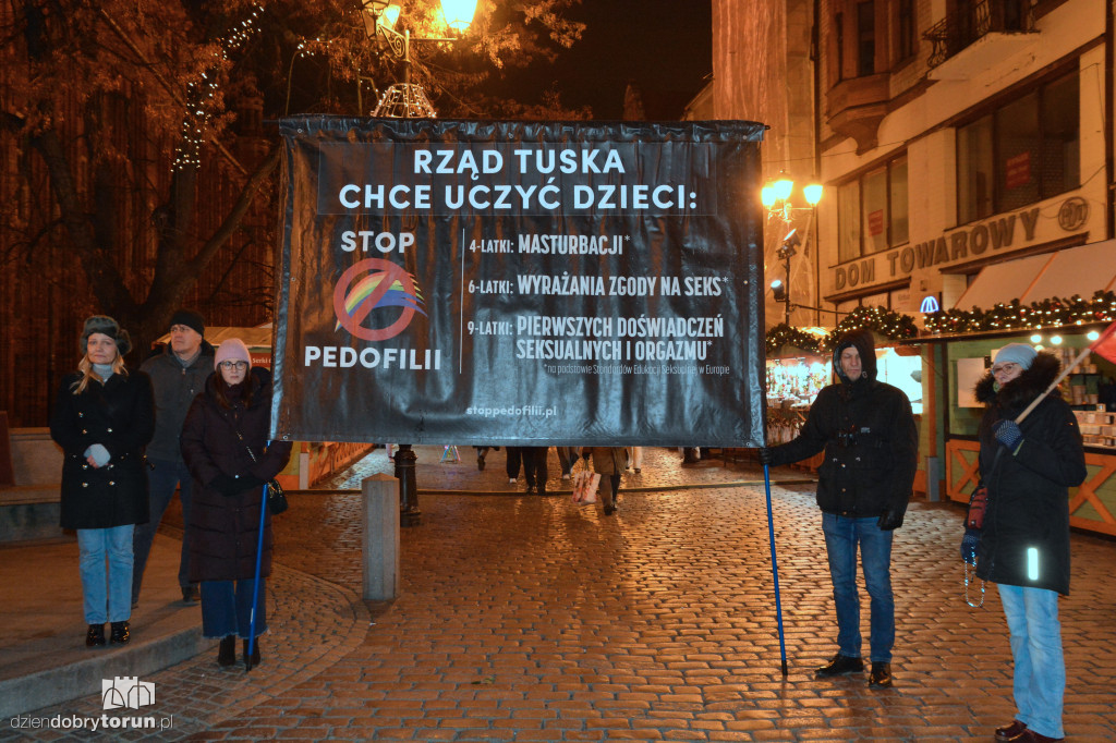 Publiczny Różaniec na toruńskiej starówce