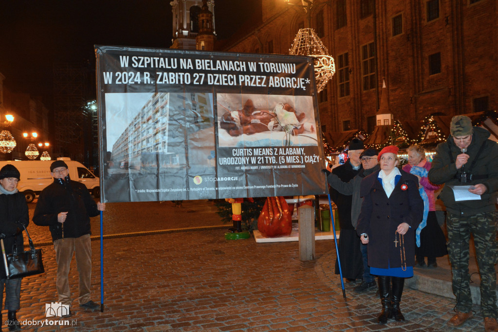Publiczny Różaniec na toruńskiej starówce