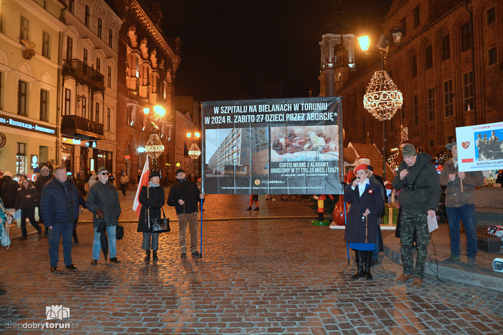 Publiczny Różaniec na toruńskiej starówce