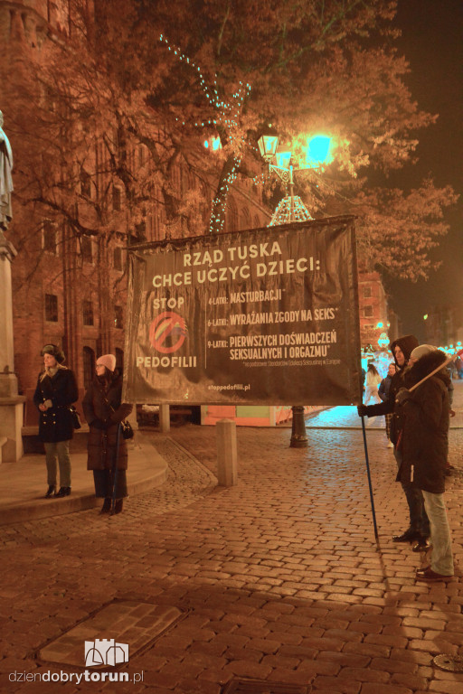 Publiczny Różaniec na toruńskiej starówce