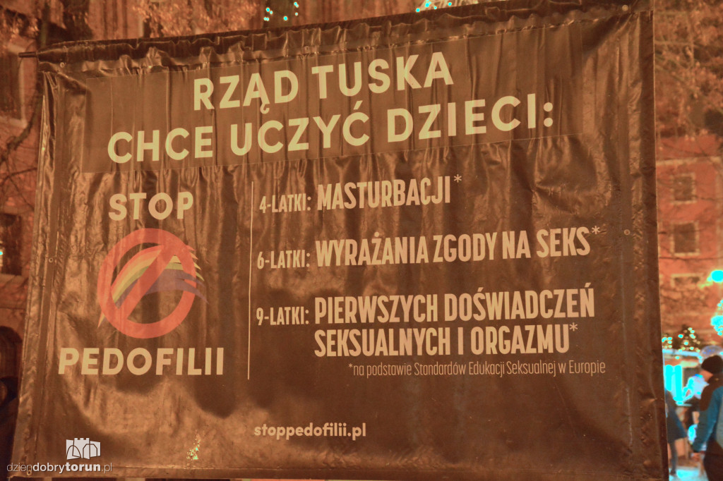 Publiczny Różaniec na toruńskiej starówce