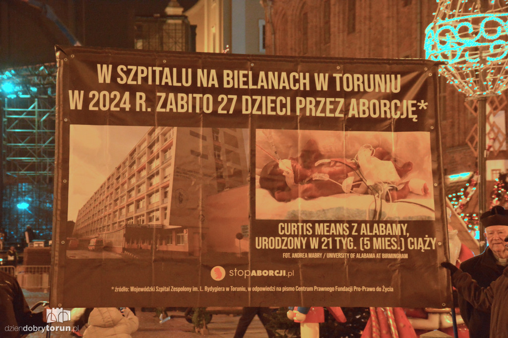 Publiczny Różaniec na toruńskiej starówce