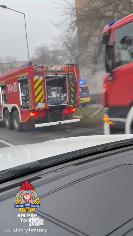 Pożar przy Kraszewskiego