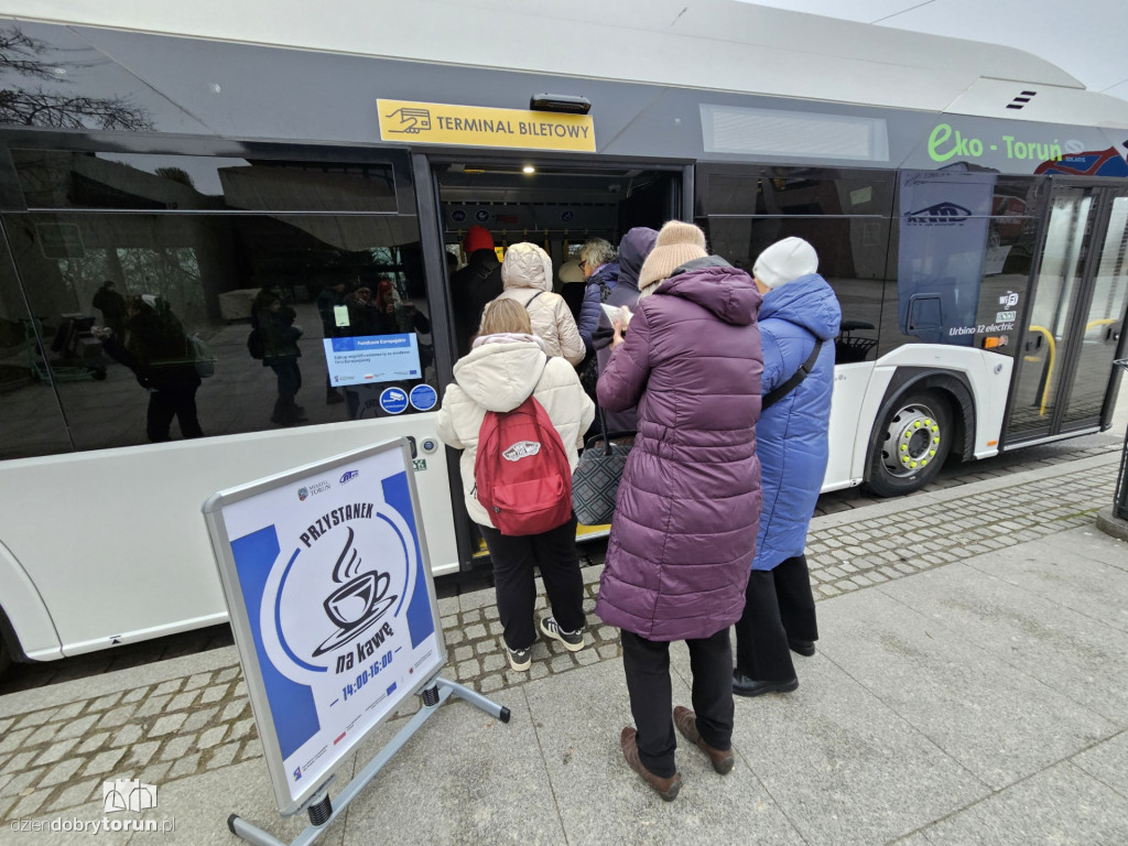 Kawiarnia w autobusie MZK