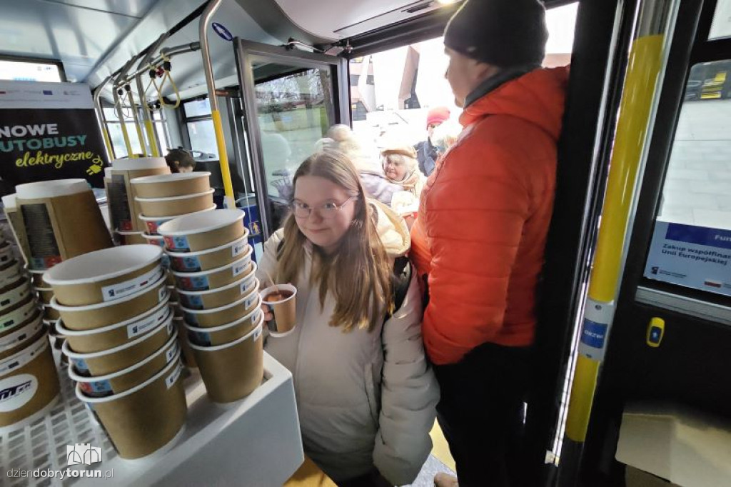 Kawiarnia w autobusie MZK