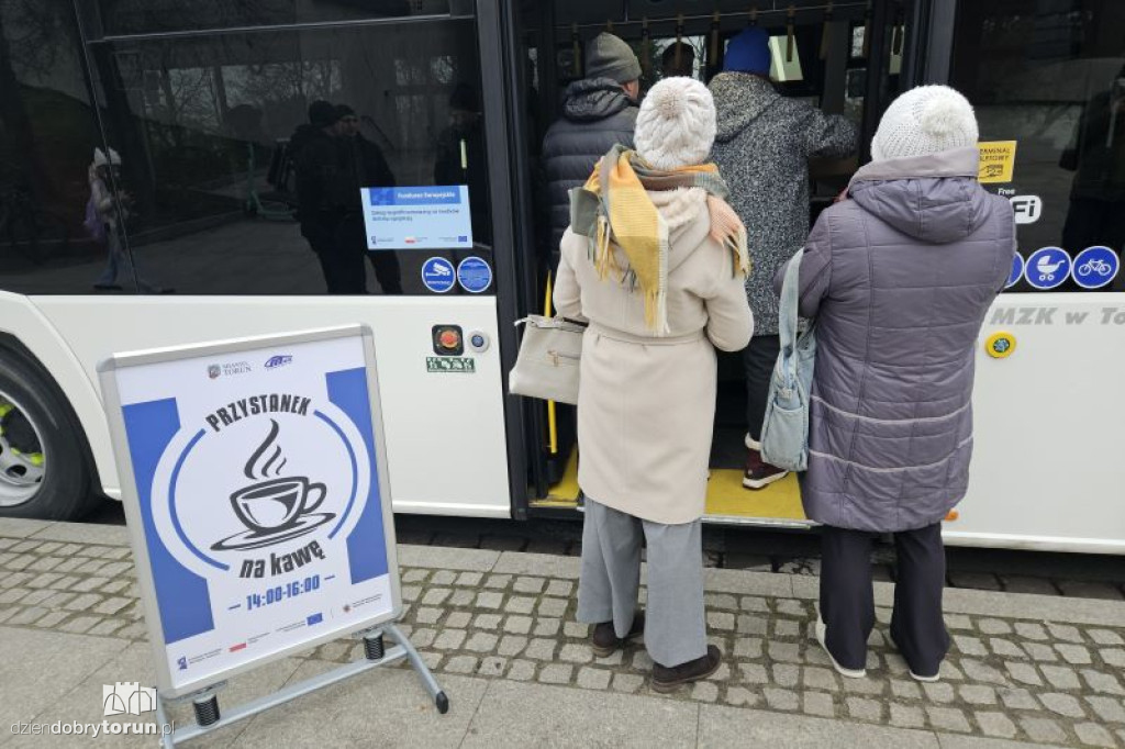 Kawiarnia w autobusie MZK