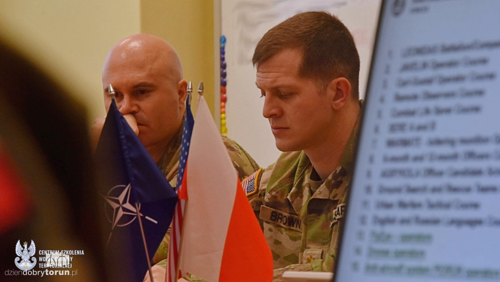Toruń miejscem wojskowej współpracy z USA