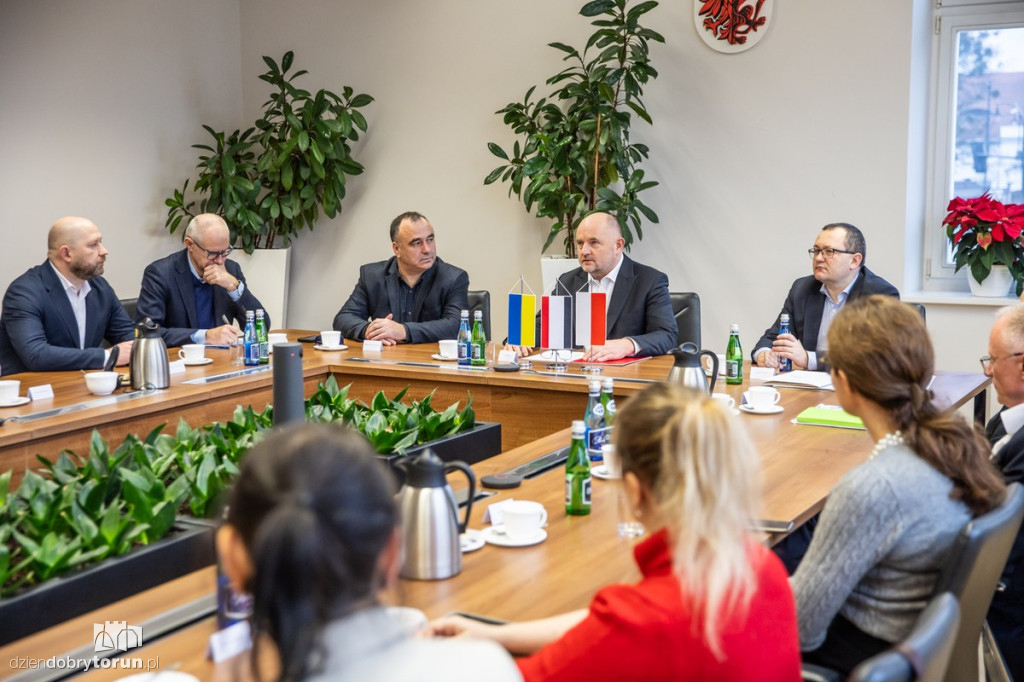 Goście z Ukrainy odwiedzili miasto