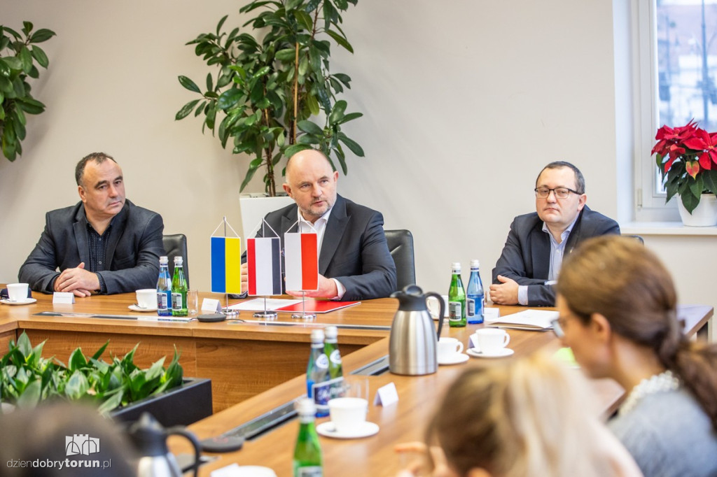 Goście z Ukrainy odwiedzili miasto