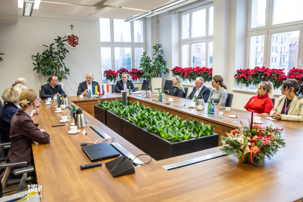 Goście z Ukrainy odwiedzili miasto