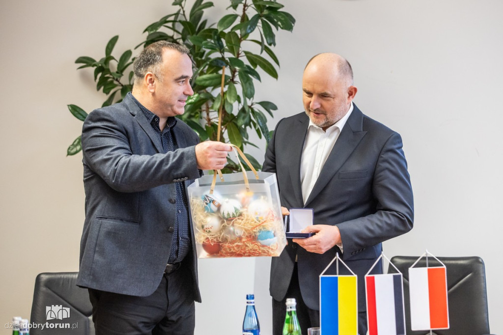 Goście z Ukrainy odwiedzili miasto