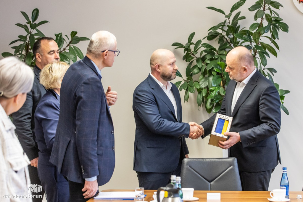 Goście z Ukrainy odwiedzili miasto