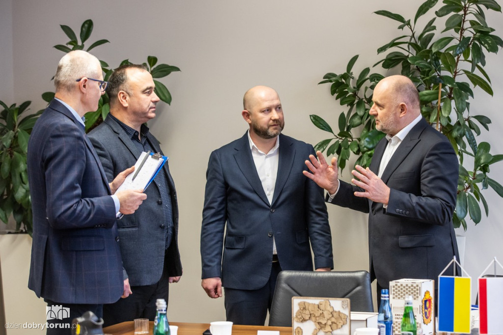 Goście z Ukrainy odwiedzili miasto