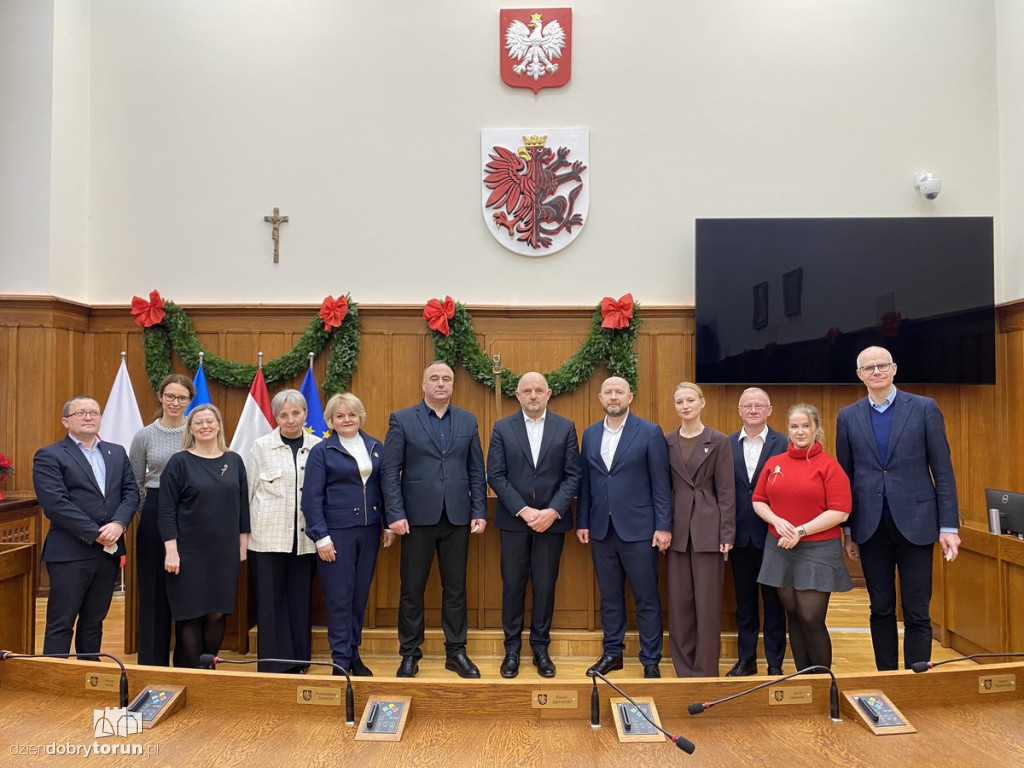 Goście z Ukrainy odwiedzili miasto