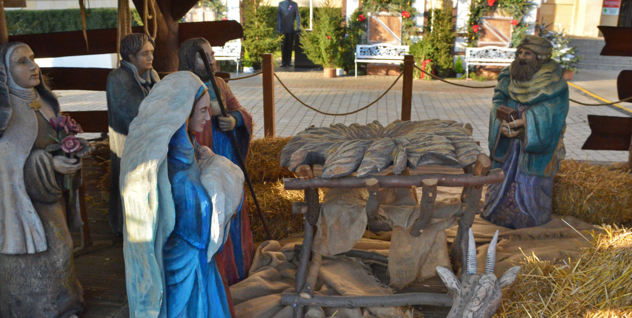 Szopka przy Urzędzie Marszałkowskim