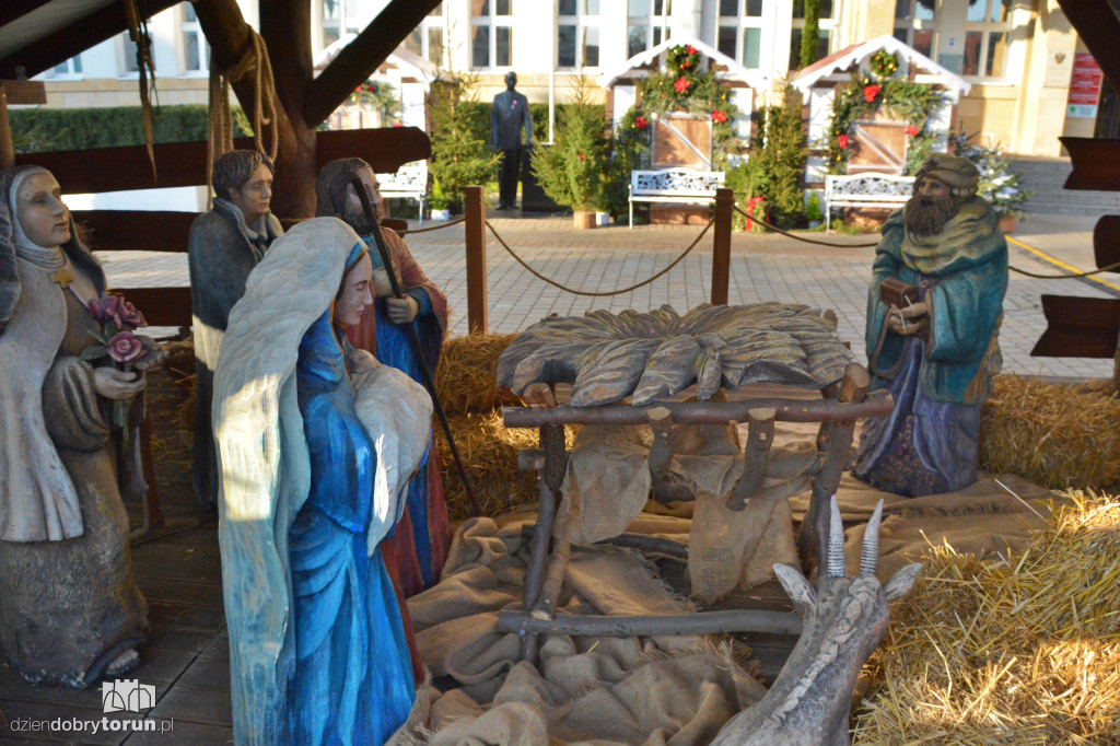 Szopka przy Urzędzie Marszałkowskim