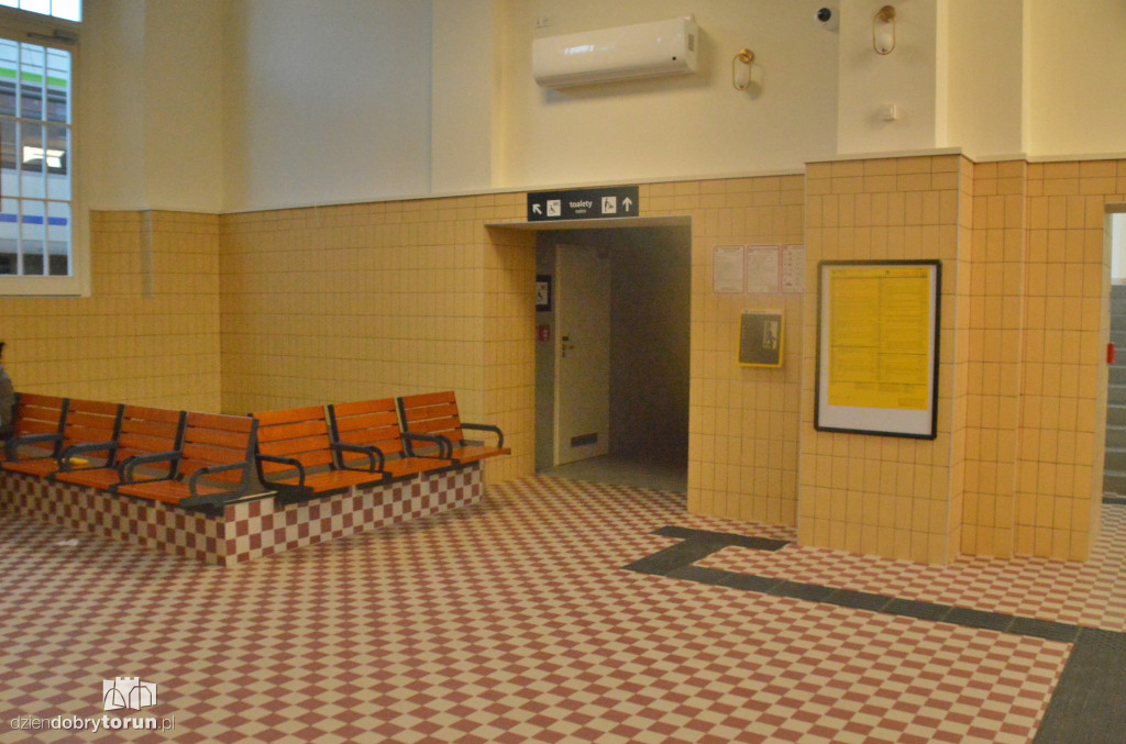 Dworzec Toruń Miasto po remoncie