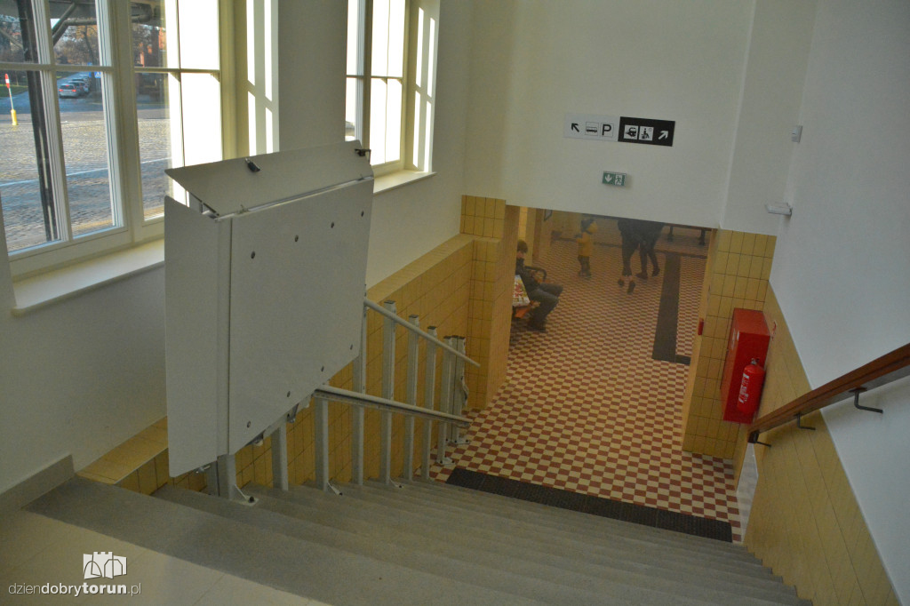 Dworzec Toruń Miasto po remoncie